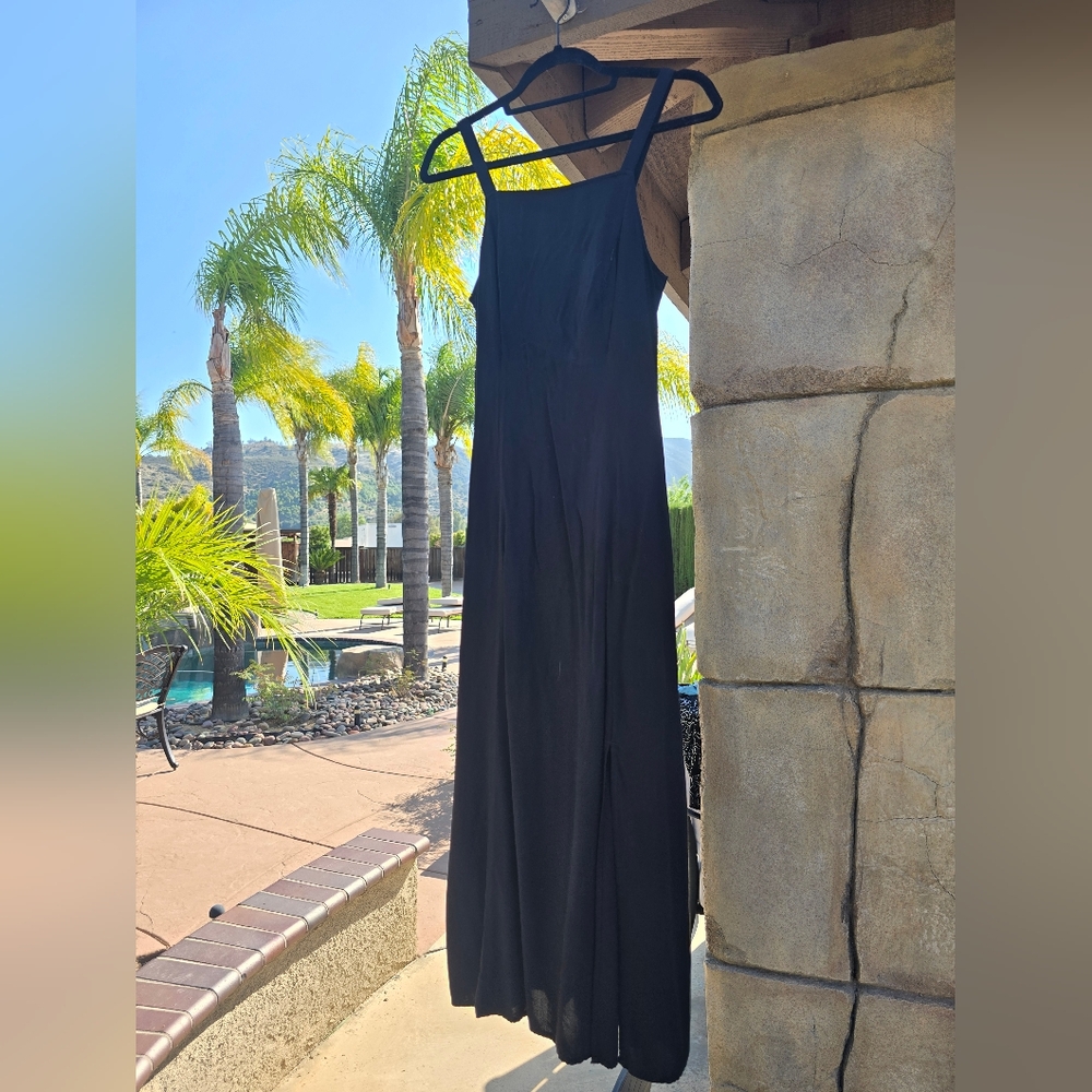 Old Navy Black Maxi Dress